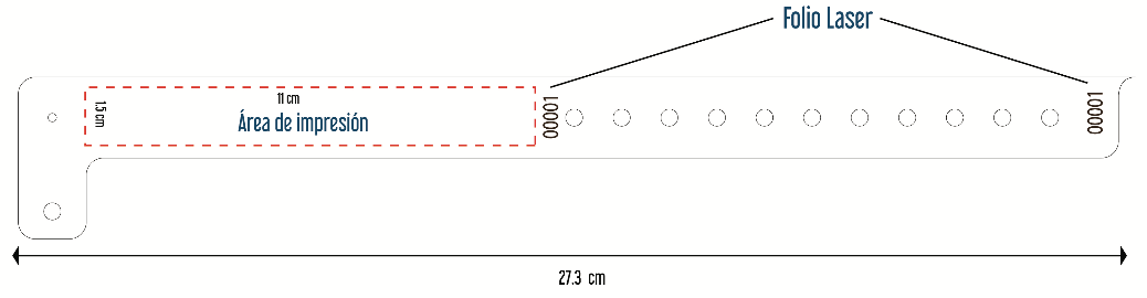 descripcion brazalete vinil 3-4